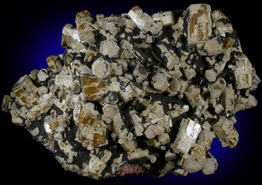 Vanadinite with Native Arsenic from Touissit Mine, 21 km SSE of Oujda, Jerada Province, Oriental, Morocco