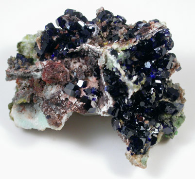 Azurite from Tsumeb Mine, Otavi-Bergland District, Oshikoto, Namibia