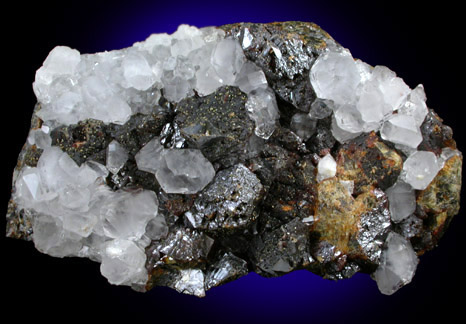 Sphalerite and Quartz from Picher District, Ottawa County, Oklahoma