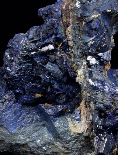 Azurite from Tsumeb Mine, Otavi-Bergland District, Oshikoto, Namibia