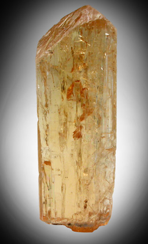 Topaz var. Imperial Topaz from Ouro Preto, Minas Gerais, Brazil