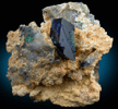 Azurite from Tsumeb Mine, Otavi-Bergland District, Oshikoto, Namibia