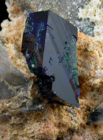 Azurite from Tsumeb Mine, Otavi-Bergland District, Oshikoto, Namibia