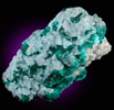 Dioptase and Calcite from Tsumeb Mine, Otavi-Bergland District, Oshikoto, Namibia