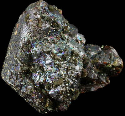 Chalcopyrite on Sphalerite from Treece, Tri-State Lead Mining District, Kansas