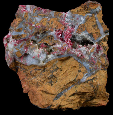 Cinnabar from Culver-Baer Mine, Sonoma County, California