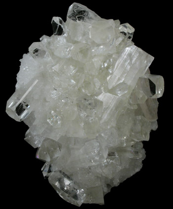 Apophyllite on Quartz from Pune District, Maharashtra, India