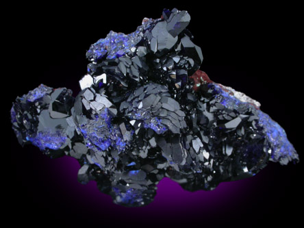 Azurite from Tsumeb Mine, Otavi-Bergland District, Oshikoto, Namibia