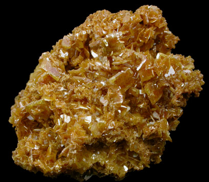 Wulfenite from Erupcion/Ahumada Mine, Sierra de Los Lamentos, Chihuahua, Mexico