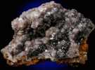 Calcite and Hemimorphite from Mina Ojuela, Mapimi, Durango, Mexico