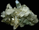 Quartz with Epidote inclusions from Calumet Mine, 12 km NNE of Salida, Chaffee County, Colorado