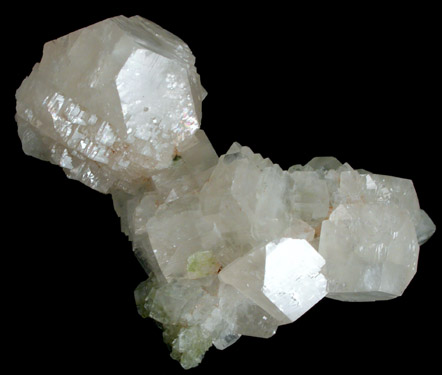 Calcite with Duftite from Tsumeb Mine, Otavi-Bergland District, Oshikoto, Namibia (Type Locality for Duftite)