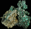 Malachite, Cerussite, Smithsonite, Cuprite, Copper from Tsumeb Mine, Otavi-Bergland District, Oshikoto, Namibia