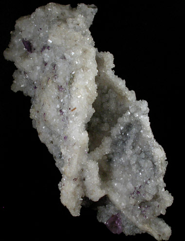 Quartz with Fluorite from Cave-in-Rock District, Hardin County, Illinois