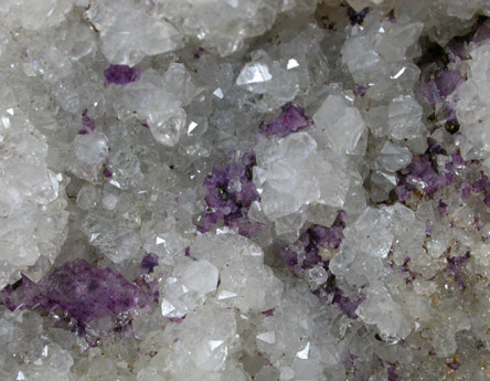 Quartz with Fluorite from Cave-in-Rock District, Hardin County, Illinois