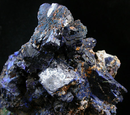 Azurite with Malachite from Tsumeb Mine, Otavi-Bergland District, Oshikoto, Namibia