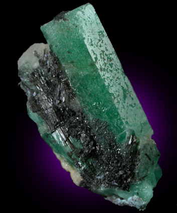 Beryl var. Emerald from Muzo Mine, Vasquez-Yacopi Mining District, Colombia