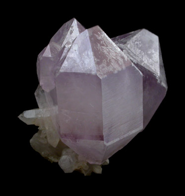 Quartz var. Amethyst from Chapman Mica Mine, Dewy Rose, Elbert County, Georgia