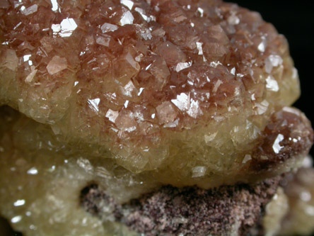 Smithsonite with Willemite from Berg Aukas Mine, 16 km ENE of Grootfontein, Otavi Mountain Land, Namibia