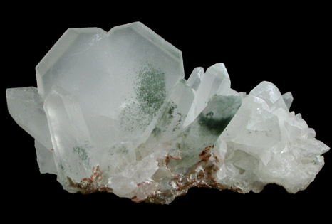 Quartz (Japan Law-twinned) from Huallapon Mine, Pasto Bueno District, Ancash Department, Peru