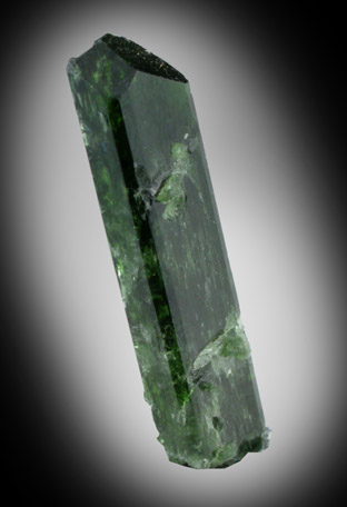 Diopside (chrome-rich) from Chamachu, Gilgit-Baltistan, Pakistan