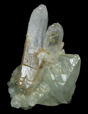 Datolite with Calcite from Dalnegorsk, Primorskiy Kray, Russia
