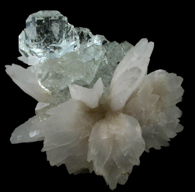 Fluorite and Calcite from Huanzala Mine, Huallanca District, Huanuco Department, Peru