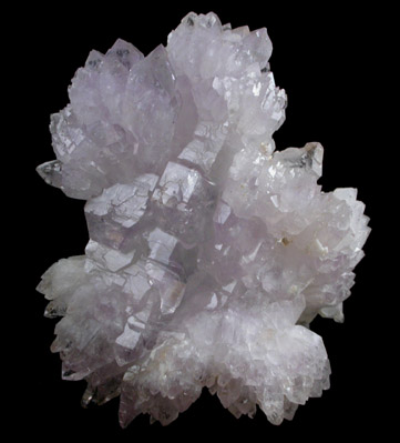 Quartz var. Amethyst from Taylorsville, Alexander County, North Carolina