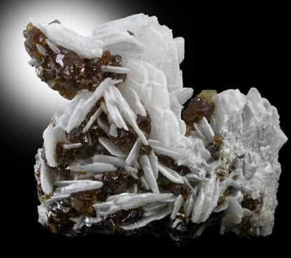 Sphalerite and Barite from Manuelita Mine, Morococha District, Yauli Province, Peru