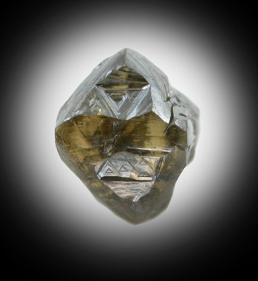 Diamond (1.67 carat complex crystal) from Northern Cape Province, South Africa