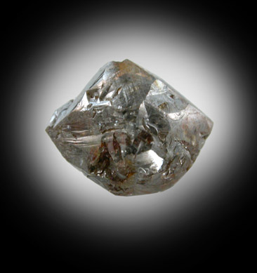 Diamond (1.92 carat octahedral crystal) from Northern Cape Province, South Africa