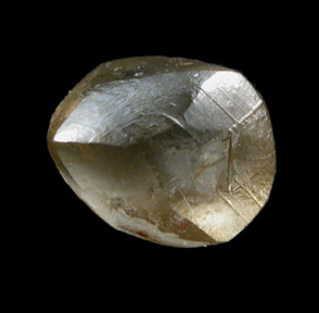 Diamond (1.12 carat dodecahedral crystal) from Kolmanskappe, Namibia