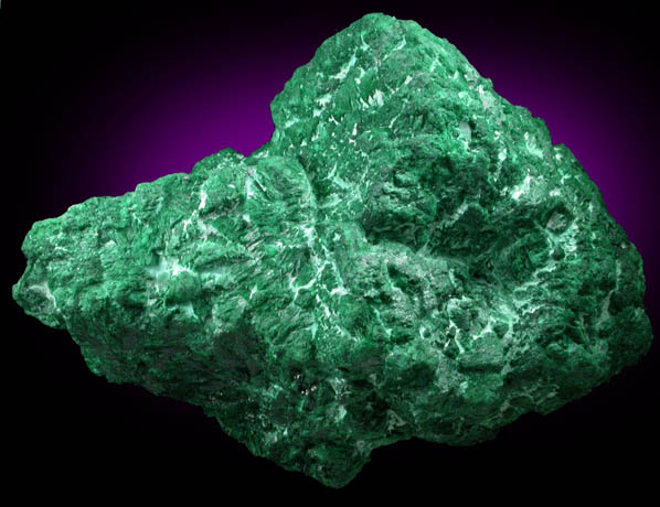 Malachite pseudomorph after Azurite from Emke Mine, Onganja, Seeis, Khomas, Namibia