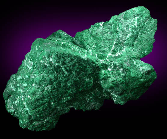 Malachite pseudomorph after Azurite from Emke Mine, Onganja, Seeis, Khomas, Namibia