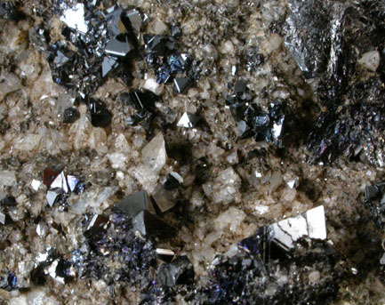 Magnetite and Orthoclase var. Adularia from Binnenthal, Kanton Valais, Switzerland
