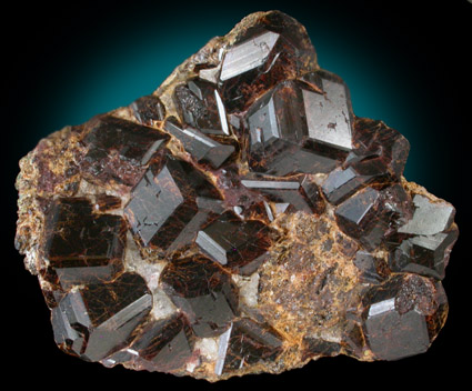 Andradite Garnet from Miracle Mountain Mine, Garnet Hill, Calaveras County, California