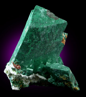 Malachite pseudomorph after Azurite from Tsumeb Mine, Otavi-Bergland District, Oshikoto, Namibia