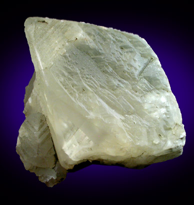 Apophyllite on Calcite from Roncari Quarry, East Granby, Connecticut