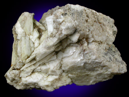 Barite from White Lead (Barite) Mines, Hopewell, Mercer County, New Jersey