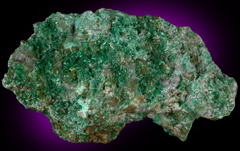 Malachite from Pioche Mine, Pioche, Lincoln County, Nevada