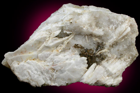 Barite with Quartz from White Lead (Barite) Mines, Hopewell, Mercer County, New Jersey