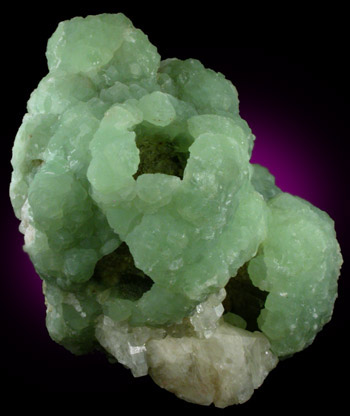 Prehnite pseudomorphs after Anhydrite with Datolite from Lane's Quarry, Westfield, Hampden County, Massachusetts