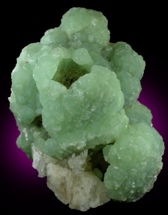 Prehnite pseudomorphs after Anhydrite with Datolite from Lane's Quarry, Westfield, Hampden County, Massachusetts