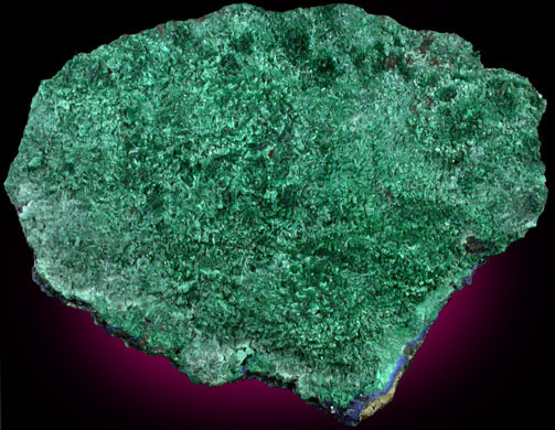 Malachite pseudomorphs after Azurite on Azurite from Chessy-les-Mines, Rhne, 23 km NW of Lyon, Rhne-Alpes, France