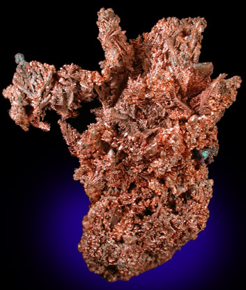 Copper from Ajo, Pima County, Arizona