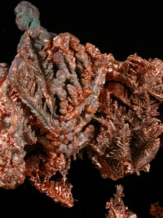 Copper from Ajo, Pima County, Arizona