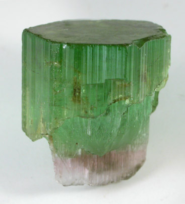 Elbaite Tourmaline (etched crystal) from Minas Gerais, Brazil