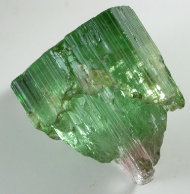 Elbaite Tourmaline (etched crystal) from Minas Gerais, Brazil