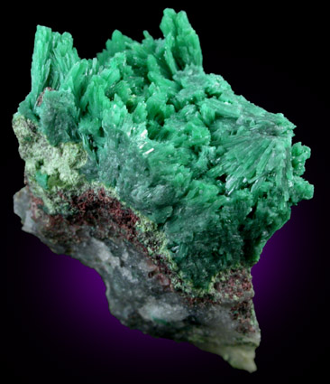 Adamite var. Cuproadamite from Tsumeb Mine, Otavi-Bergland District, Oshikoto, Namibia