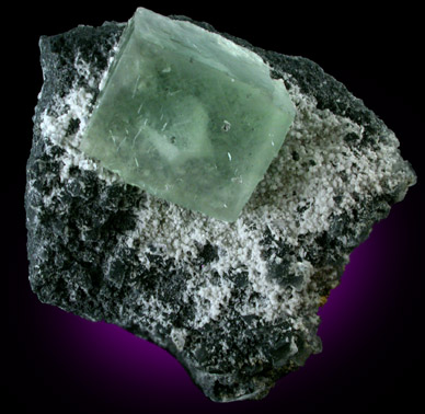 Fluorite and Calcite from Xianghualing Cassiterite Mine, 32 km north of Linwu, Hunan Province, China